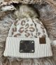 Keep It Gypsy Beanie 4 Collection Cream Leopard