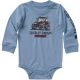 Carhartt Boys Long-Sleeve Tractor Bodysuit