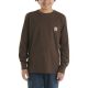 Carhartt Boys Long-Sleeve Fish Scales Pocket T-Shirt