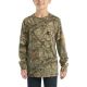 Carhartt Children Long-Sleeve Camo Pocket T-Shirt
