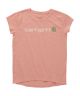 Carhartt Girls Short-Sleeve Core Logo T-Shirt