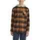 Carhartt Youth Long-Sleeve Flannel Button-Front Hooded Shirt