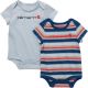 Carhartt Infant Short-Sleeve Stripe Bodysuit Set