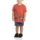 Carhartt Toddler Short-Sleeve T-Shirt and Stretch Denim Short Set