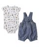 Carhartt Infant Sunflower Shortall Set