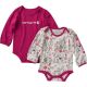 Carhartt Infant Long-Sleeve Wildflower Print Bodysuit Set