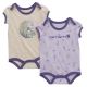 Carhartt Girl's Short-Sleeve Seed Packet Print Bodysuit Set