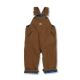Carhartt Toddler Loose Fit Canvas Flannel-Lined Bib Overall