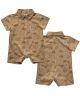 Carhartt Boys Infant Short-Sleeve Farm Print Romper