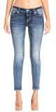 Miss Me Women's Hailey Cross Embellished Skinny Jeans