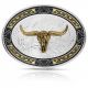 Montana Southwest Edge Buckle With Longhorn