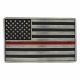 Montana Stand Behind the Red Line Attitude Buckle