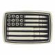 Montana Silver Bullet Flag Attitude Buckle