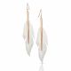 Feathers Descend Attitude Earrings