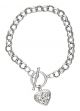 Montana Women's Swept Away Heart Charm Bracelet