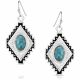 Montana Women's Diamond Of The West Turquoise Earrings