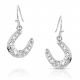 Montana Heartfelt Luck Horseshoe Earrings