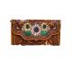 Myra Petalsburg Hand-tooled Wallet