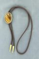 Double S Men's Western Rope Edge Tigers Eye Bolo