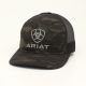 Ariat Men's Richardson 112 Snap Back Rubber Logo Camo Cap