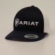 Ariat Men's Flexfit Snap Back Embroidered Logo Cap