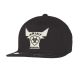 Ariat Men's Flexfit 110 Glow In The Dark Bull Black Cap