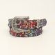 Angel Ranch Girls Leopard Multicolored Belt