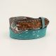 Angel Ranch Ladies Tooled Calf Hair Belt