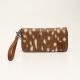 Angel Ranch Women's Zip Clutch Deer Collection Wallet