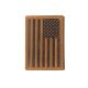 Nocona Men's Embossed Flag Trifold Style Wallet