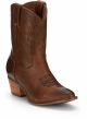 NOCONA WOMEN'S EVA HONEY BROWN ROUND TOE BOOTIES