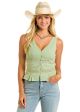 Panhandle Women's Jade Eyelet Tank Top