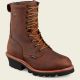 Red Wing Men's Loggermax 9-Inch Safety Toe WP Logger Boot