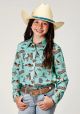 Roper Girl's Desert Snap Front Shirt