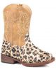 Roper Toddler Girl's Glitter Leopard Western Boot