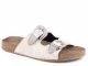 Roper Women's Hair On Hide Leather Sandal