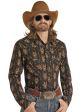 Rock & Roll Denim Men's Cowboy Snap Front Shirt