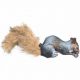 Browning Squirrel Fabric Squeaker Chew Toy