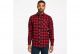 Timberland men's Pro Woodfort Midweight Flannel Work Shirt