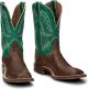 Tony Lama Men's Campbell Ostrich Square Toe Western Boot