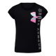 Under Armour Girls' Under Armour Vertical Wordmark T-Shirt