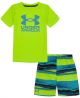 Under Armour Toddler Serenity Stripe Swim Set