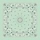Western Express Made in the USA - Mint Paisley Bandana