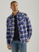 Wrangler Men's Retro Flannel Long Sleeve Modern Fit Snap Shirt