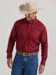 Wrangler Men's George Strait Button Down One Pocket Shirt