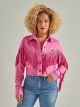 Wrangler Women's Retro Crop Fringe Jacket
