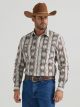 Wrangler Men's Checotah Long Sleeve Western Shirt