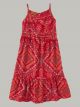 Wrangler Girl's Aztec Print Sleeveless Thin Strap Dress