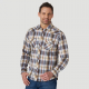 Wrangler Men's Retro Long Sleeve Sawtooth Snap Pocket Western Shirt BIG & TALL