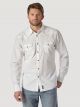 Wrangler Men's Retro Long Sleeve Western Snap Solid Shirt